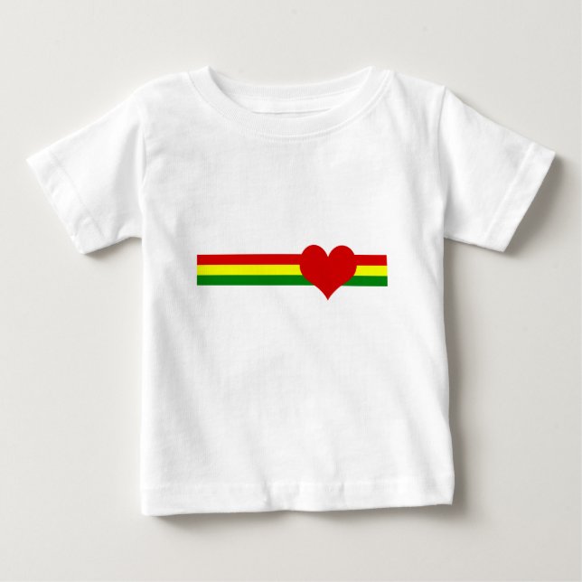 Camiseta De Bebé Rasta (Anverso)