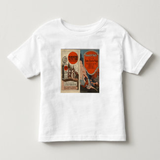 Camiseta De Bebé Rastros del auto de Washington, Oregon