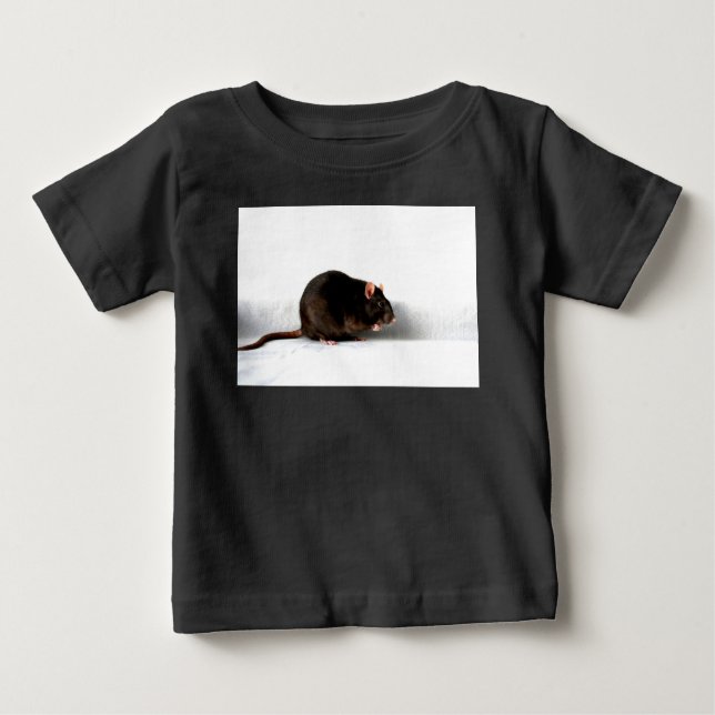 Camiseta De Bebé Rat iccna (Anverso)