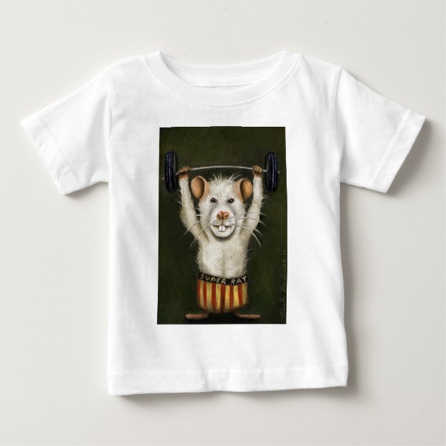 Camiseta De Bebé Rata estupenda (Anverso)