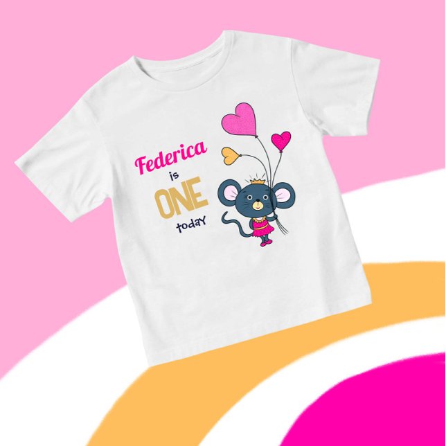 Camiseta De Bebé Ratón lindo pequeño (Subido por el creador)