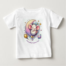 Camiseta De Bebé Ratón personalizado y personalizado durmiendo en m