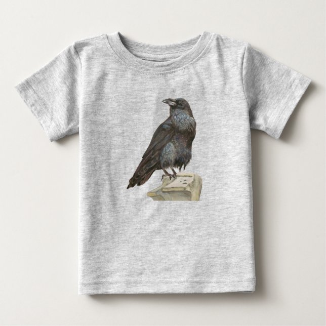 Camiseta De Bebé Raven (Anverso)