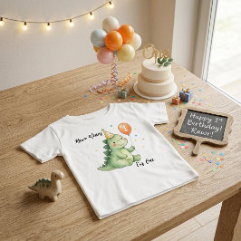 Camiseta De Bebé Rawr Significa Que Cumplo Un Año De Edad 