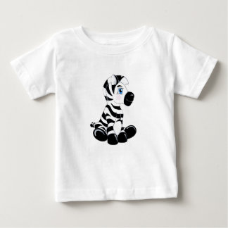 Camiseta De Bebé Raya la cebra del bebé