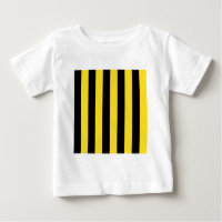 Rayas - negras y amarillo de oro