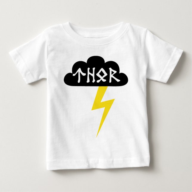 Camiseta De Bebé Rayo del Thor (Anverso)