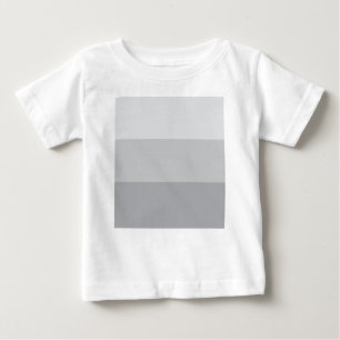 Camiseta De Bebé Rayo gris plateado