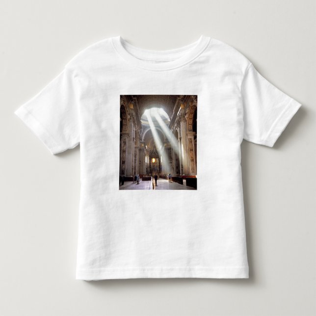 Camiseta De Bebé Rayos de sol se derraman a través de las ventanas (Anverso)