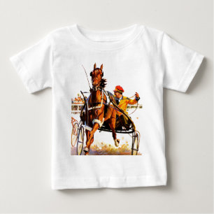 Camiseta De Bebé Raza de arnés