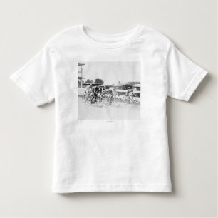 Camiseta De Bebé Raza de bicicleta en fotografía del Washington DC