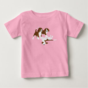 Camiseta De Bebé Raza de perro beagle