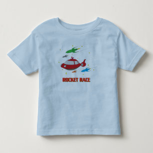 Camiseta De Bebé Raza de Rocket del juguete