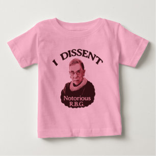 Camiseta De Bebé RBG notorio - p
