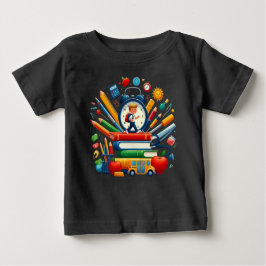 Camiseta De Bebé Ready for School: Dynamic Back to School Essential