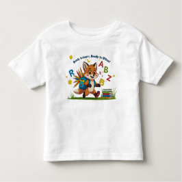 Camiseta De Bebé "Ready to Learn, Ready to Shine!" – Cute Kindergar