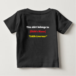 Camiseta De Bebé "Ready to Learn, Ready to Shine!" – Cute Kindergar