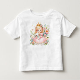 Camiseta De Bebé Real Cuerda - Princesa y Oso