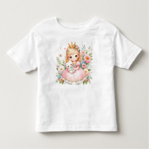Camiseta De Bebé Real Cuerda - Princesa y Oso