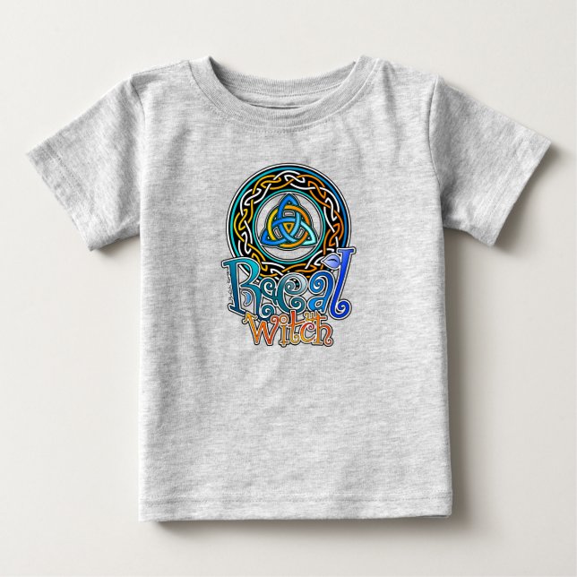 Camiseta De Bebé Real Witch (Anverso)