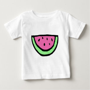Camiseta De Bebé Rebanada de sandía