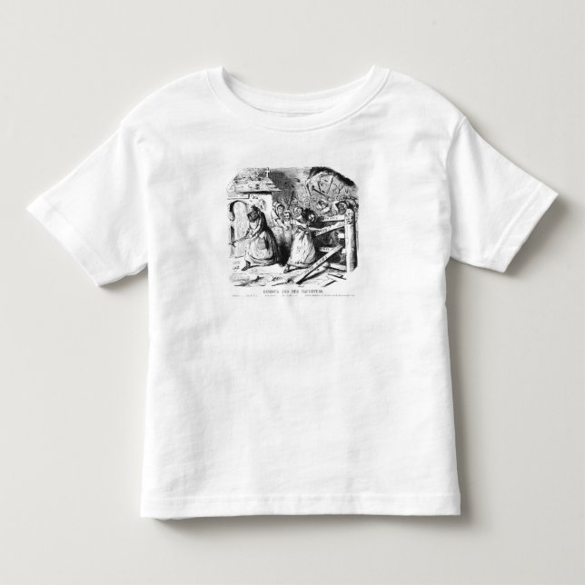 Camiseta De Bebé Rebecca y sus hijas (Anverso)