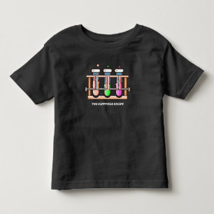 Camiseta De Bebé receta de felicidad Dopamina Serotonina Endorfina
