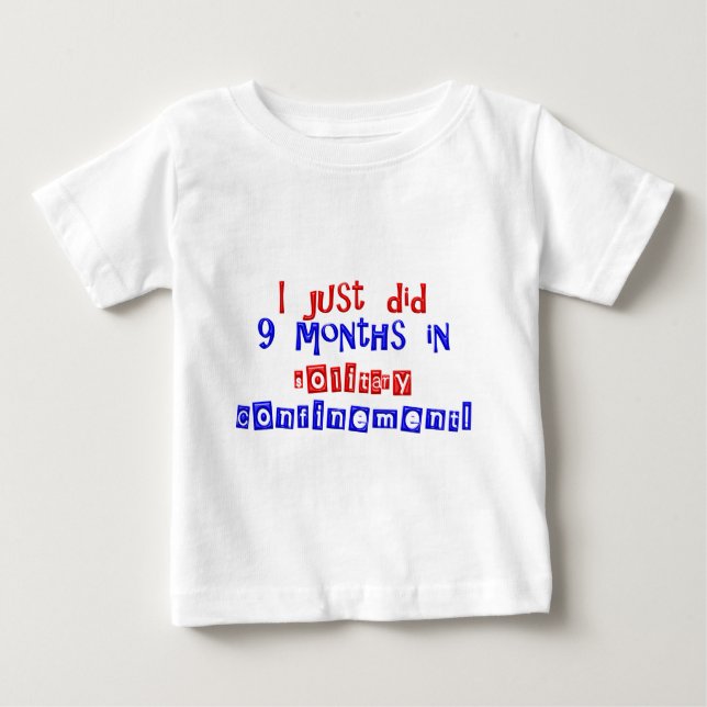 Camiseta De Bebé Reclusión solitaria (Anverso)