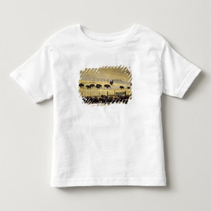 Camiseta De Bebé Recolección en el National Bison Range en Montana