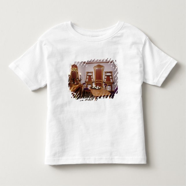 Camiseta De Bebé Reconstrucción de un salón del café de París (Anverso)