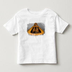 Camiseta De Bebé Reconstrucción modelo del diseño de da Vinci