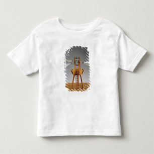 Camiseta De Bebé Reconstrucción modelo del diseño de da Vinci