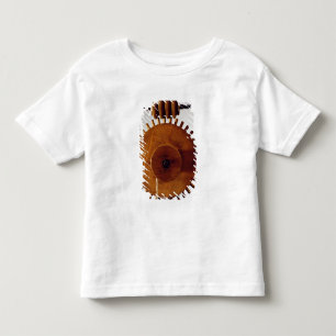 Camiseta De Bebé Reconstrucción modelo del diseño de da Vinci