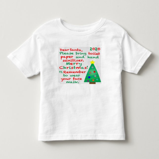 Camiseta De Bebé Recordando a 2020 Navidades (Anverso)