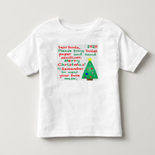 Camiseta De Bebé Recordando la Navidad 2020
