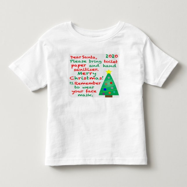Camiseta De Bebé Recordando la Navidad 2020 (Anverso)