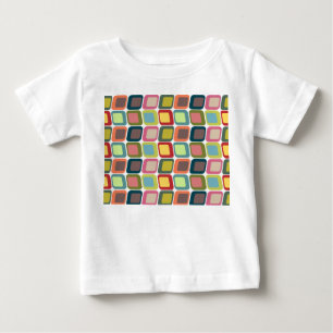 Camiseta De Bebé Rectángulos de inclinación