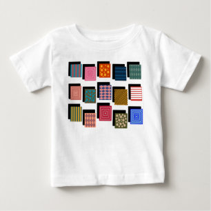 Camiseta De Bebé Rectángulos y sombras