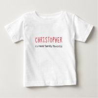 Red favorita de la familia actual personalizada y 