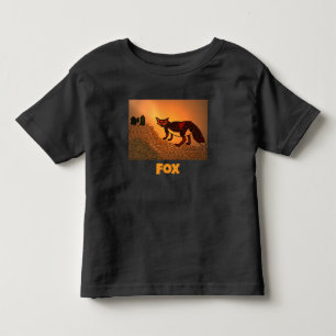 Camiseta De Bebé Red Fox Toddler T-Shirt