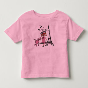 Camiseta De Bebé Red Hair Diva