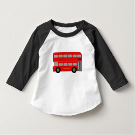 Camiseta De Bebé Red London Bus