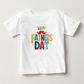 Camiseta De Bebé Red Mustache