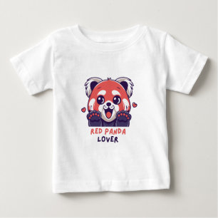 Camiseta De Bebé Red Panda Lover