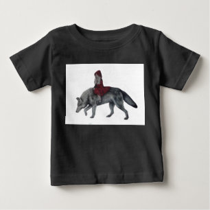 Camiseta De Bebé Red Riding Hood