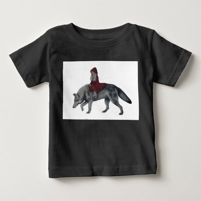 Camiseta De Bebé Red Riding Hood (Anverso)