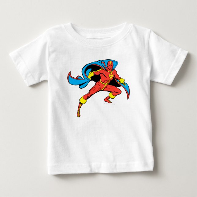 Camiseta De Bebé Red Tornado Cape Pose (Anverso)