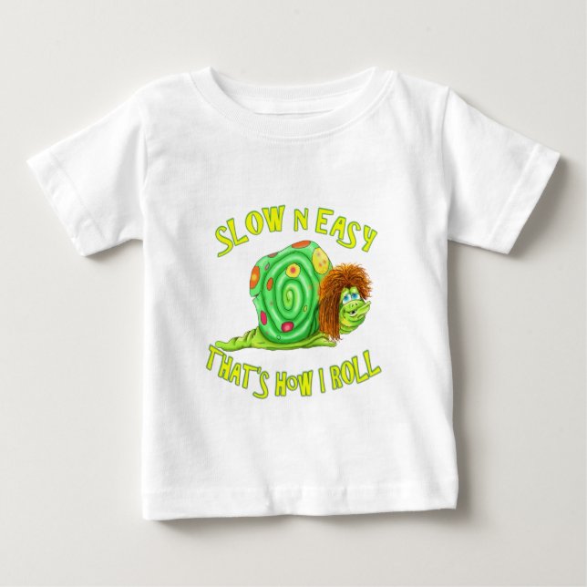 Camiseta De Bebé Redúzcase y fácil que es cómo ruedo (Anverso)