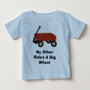 Camiseta De Bebé redwagon, My Other Ride es una gran rueda