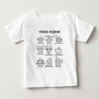 Camiseta De Bebé Refranes de Viking